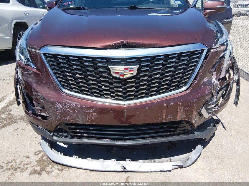 2023 Cadillac Xt5 VIN 1GYKNCRS6PZ191004 IAAI salvage auction — FRONT END, Original (Texas), sold $8,250 on 2026-09-09 (photo 6)
