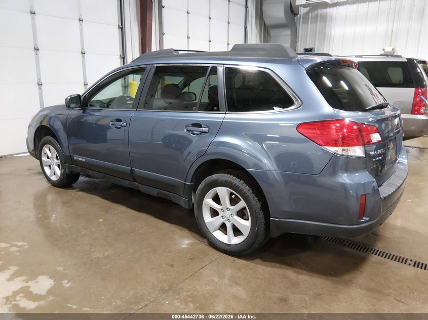 2013 Subaru Outback VIN 4S4BRCCC8D3255095 IAAI salvage auction — RIGHT FRONT, Salvage (North Dakota), sold $350 on 2026-07-10 (photo 3)