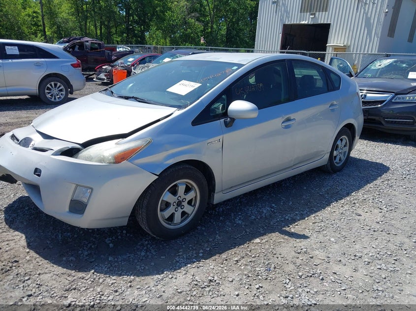 2010 Toyota Prius VIN JTDKN3DU1A5151121 IAAI salvage auction — FRONT END, Mv-907A (New York), sold $725 on 2026-07-11 (photo 2)