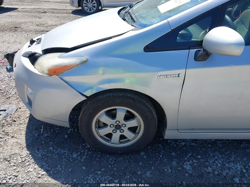 2010 Toyota Prius VIN JTDKN3DU1A5151121 IAAI salvage auction — FRONT END, Mv-907A (New York), sold $725 on 2026-07-11 (photo 6)
