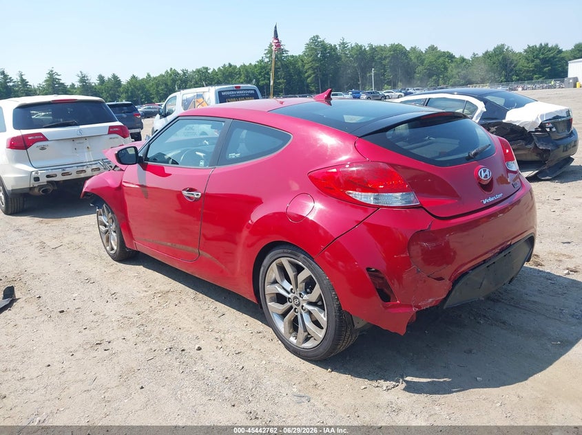 2015 Hyundai Veloster VIN KMHTC6AD5FU223124 IAAI salvage auction — FRONT END, Salvage (Idaho), sold $425 on 2026-07-10 (photo 3)