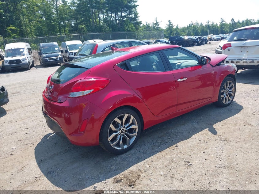 2015 Hyundai Veloster VIN KMHTC6AD5FU223124 IAAI salvage auction — FRONT END, Salvage (Idaho), sold $425 on 2026-07-10 (photo 4)