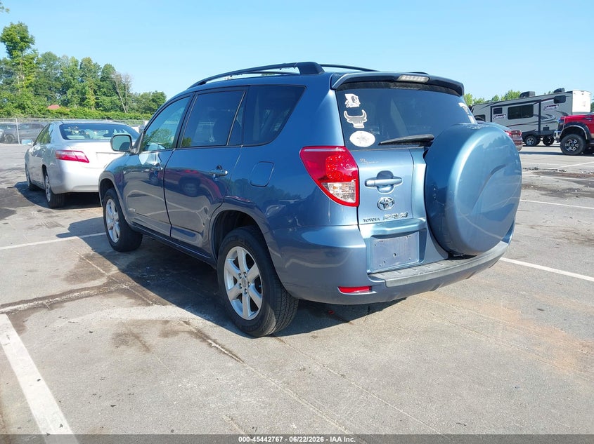 2008 Toyota Rav4 VIN JTMBD31V086067571 IAAI salvage auction — RIGHT REAR, Salvage (North Carolina), sold $2,200 on 2026-07-30 (photo 3)