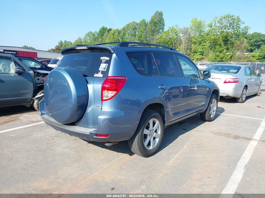 2008 Toyota Rav4 VIN JTMBD31V086067571 IAAI salvage auction — RIGHT REAR, Salvage (North Carolina), sold $2,200 on 2026-07-30 (photo 4)