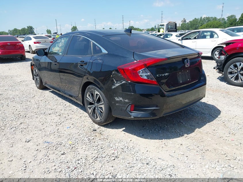 2018 Honda Civic VIN JHMFC1F37JX011500 IAAI salvage auction — FRONT END, Salvage (Ohio), sold $3,800 on 2026-07-08 (photo 3)
