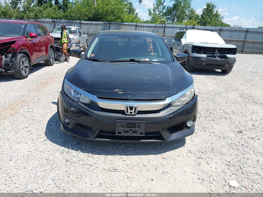 2018 Honda Civic VIN JHMFC1F37JX011500 IAAI salvage auction — FRONT END, Salvage (Ohio), sold $3,800 on 2026-07-08 (photo 6)