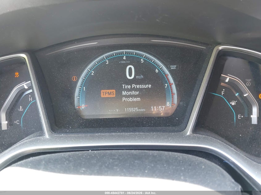 2018 Honda Civic VIN JHMFC1F37JX011500 IAAI salvage auction — FRONT END, Salvage (Ohio), sold $3,800 on 2026-07-08 (photo 7)