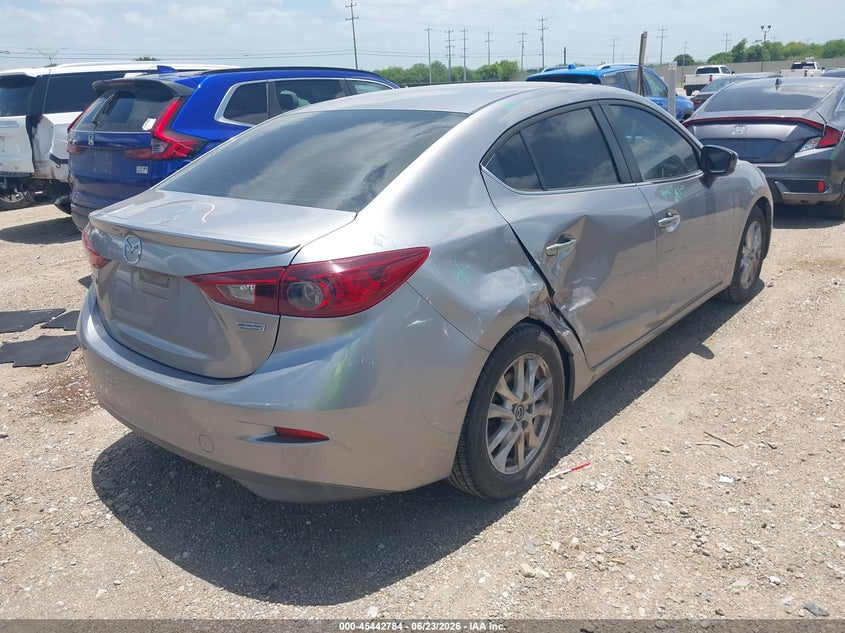 2014 Mazda 3 VIN 3MZBM1V79EM100950 IAAI salvage auction — SIDE, Salvage (Texas), sold $1,300 on 2026-07-09 (photo 4)