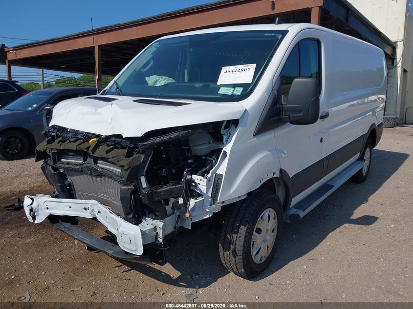 2023 Ford Transit VIN 1FTBR1Y86PKB67833 IAAI salvage auction — FRONT END, Mv-907A (New York), sold $5,900 on 2026-07-10 (photo 2)