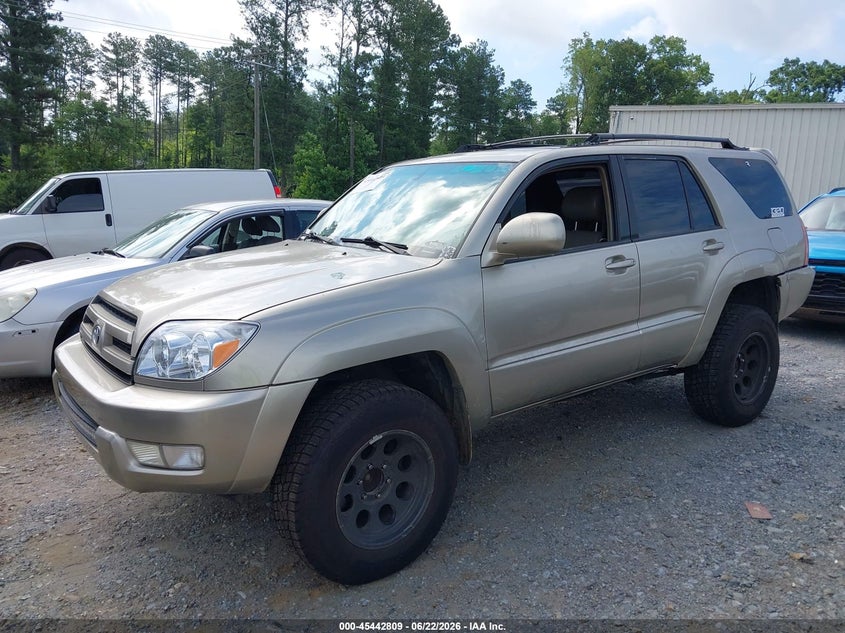 2005 Toyota 4runner VIN JTEZU17R058039052 IAAI salvage auction — REAR END, Salvage (Georgia), sold $1,850 on 2026-07-21 (photo 2)