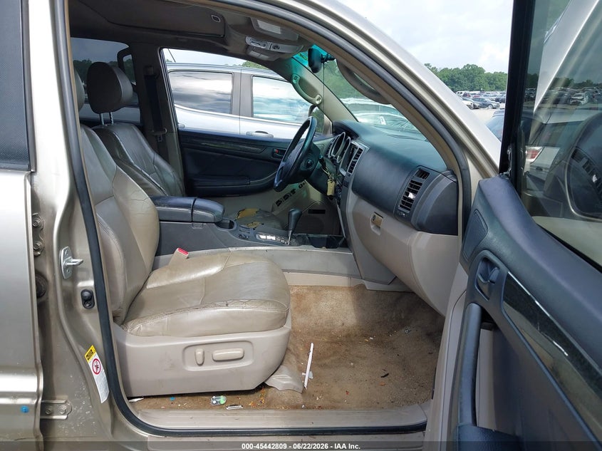 2005 Toyota 4runner VIN JTEZU17R058039052 IAAI salvage auction — REAR END, Salvage (Georgia), sold $1,850 on 2026-07-21 (photo 5)