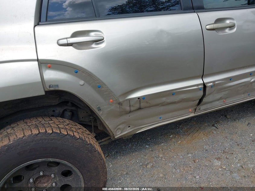 2005 Toyota 4runner VIN JTEZU17R058039052 IAAI salvage auction — REAR END, Salvage (Georgia), sold $1,850 on 2026-07-21 (photo 6)