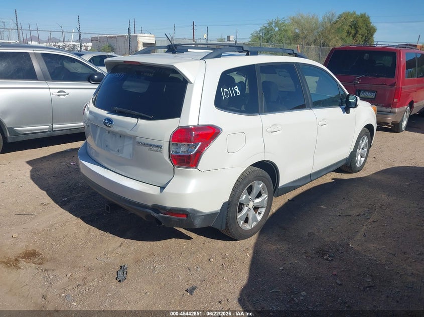 2014 Subaru Forester VIN JF2SJAJC6EH422059 IAAI salvage auction — NORMAL WEAR, Clear-Dealer Only (Arizona), sold $1,200 on 2026-07-09 (photo 4)