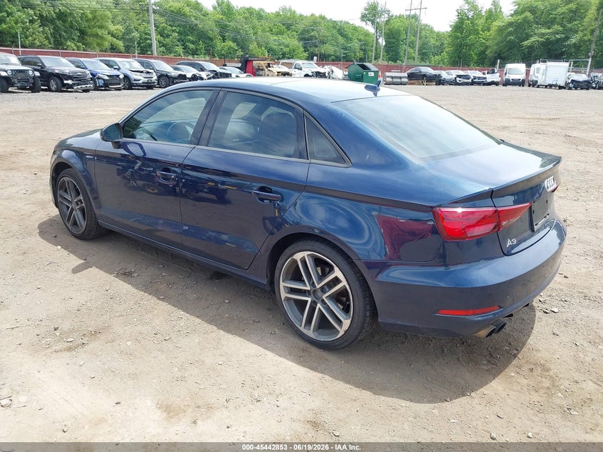 2017 Audi A3 VIN WAUAUGFF7H1066710 IAAI salvage auction — NORMAL WEAR, Clear (New Jersey), sold $3,200 on 2026-07-11 (photo 3)