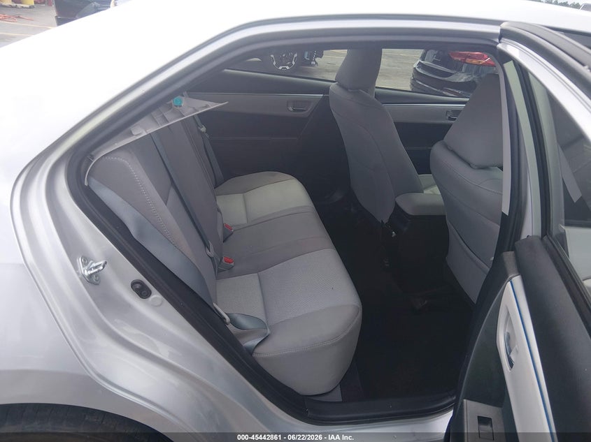 2016 Toyota Corolla VIN 5YFBURHE7GP554282 IAAI salvage auction — REAR END, Salvage Title, sold $1,800 on 2026-07-22 (photo 8)