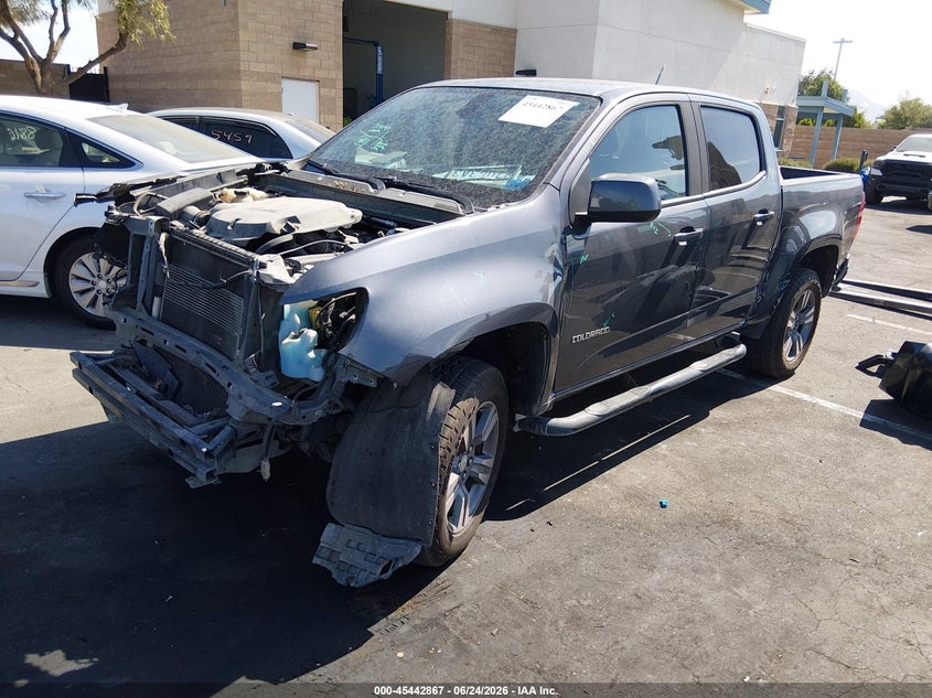 2017 Chevrolet Colorado VIN 1GCGSBENXH1302832 IAAI salvage auction — FRONT END, Salvage Title, sold $3,050 on 2026-08-02 (photo 2)
