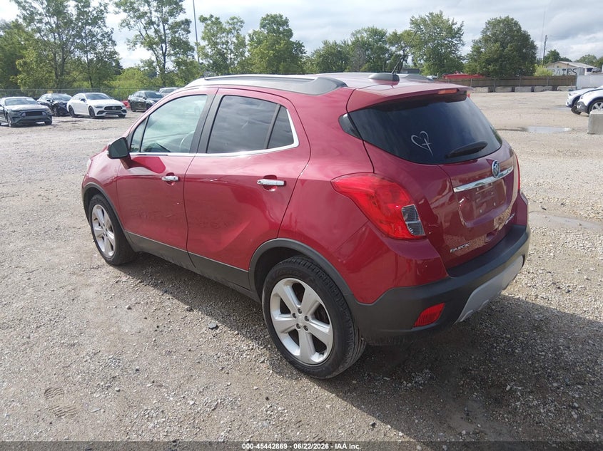 2015 Buick Encore VIN KL4CJCSB0FB077954 IAAI salvage auction — LEFT SIDE, Salvage (Illinois), sold $475 on 2026-07-30 (photo 3)