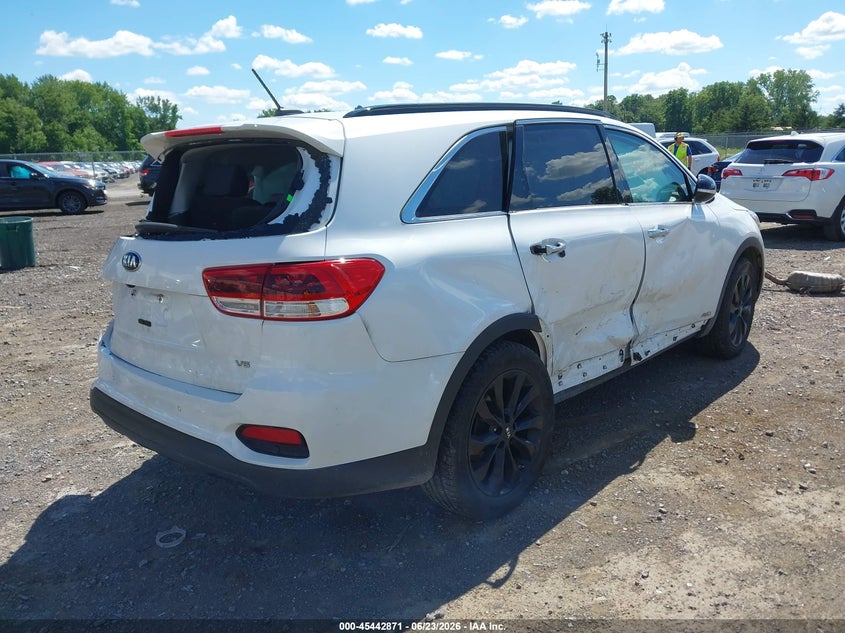 2019 Kia Sorento VIN 5XYPGDA52KG587312 IAAI salvage auction — REAR END, Salvage Title, sold $425 on 2026-07-28 (photo 4)