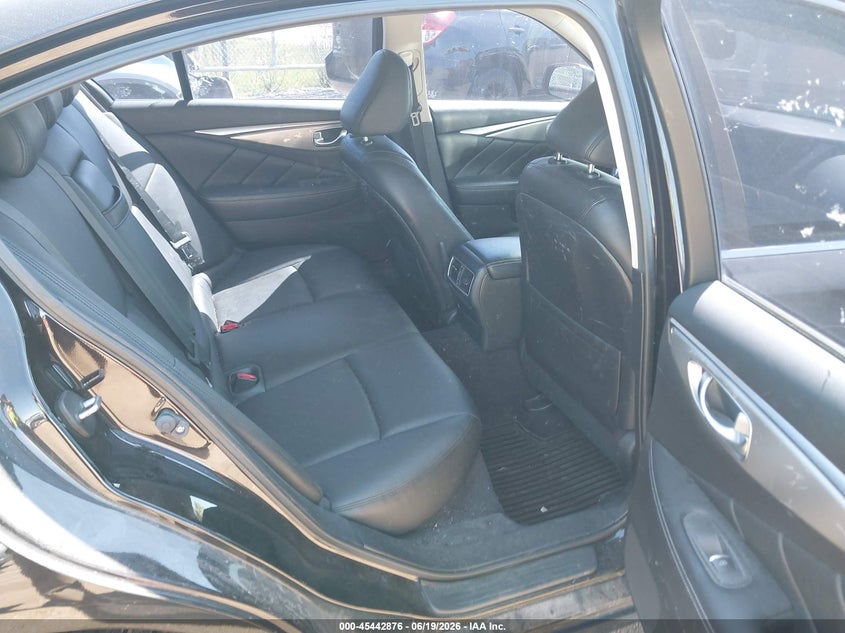 2014 Infiniti Q50 VIN JN1BV7AR0EM689881 IAAI salvage auction — NORMAL WEAR, Clear (Illinois), sold $1,200 on 2026-07-22 (photo 8)