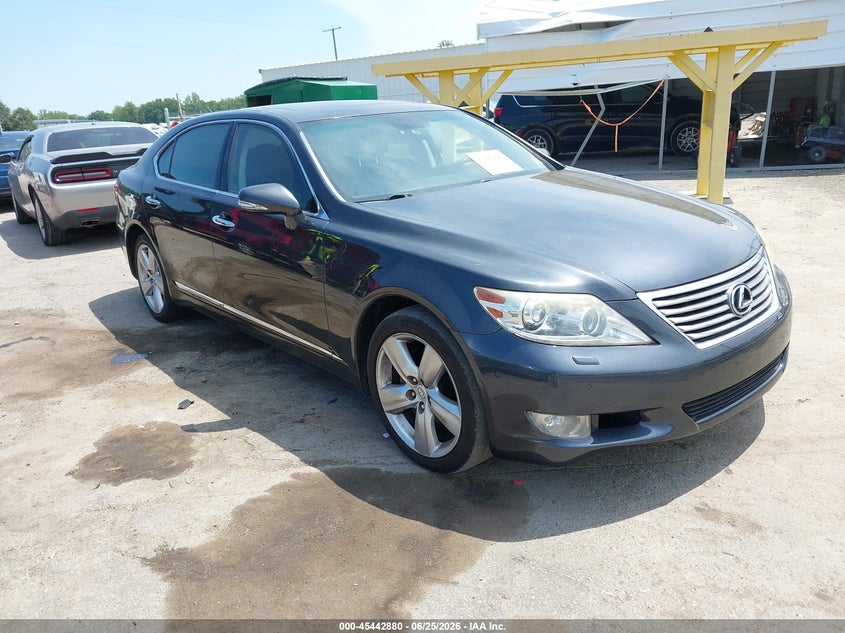 2011 Lexus Ls 460 VIN JTHGL5EFXB5044124 IAAI salvage auction — ENGINE DAMAGE, Salvage (Virginia), sold $675 on 2026-07-31 (photo 1)