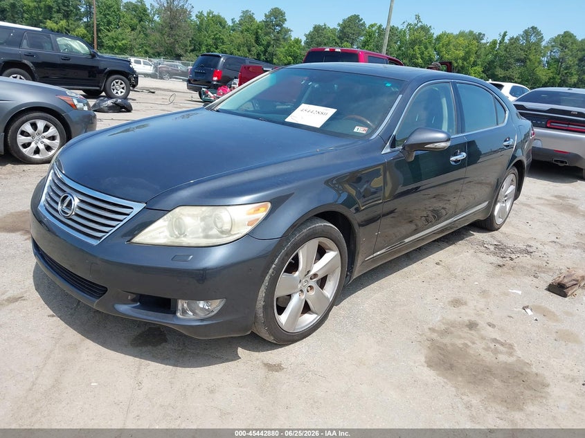 2011 Lexus Ls 460 VIN JTHGL5EFXB5044124 IAAI salvage auction — ENGINE DAMAGE, Salvage (Virginia), sold $675 on 2026-07-31 (photo 2)