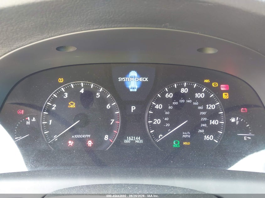 2011 Lexus Ls 460 VIN JTHGL5EFXB5044124 IAAI salvage auction — ENGINE DAMAGE, Salvage (Virginia), sold $675 on 2026-07-31 (photo 7)