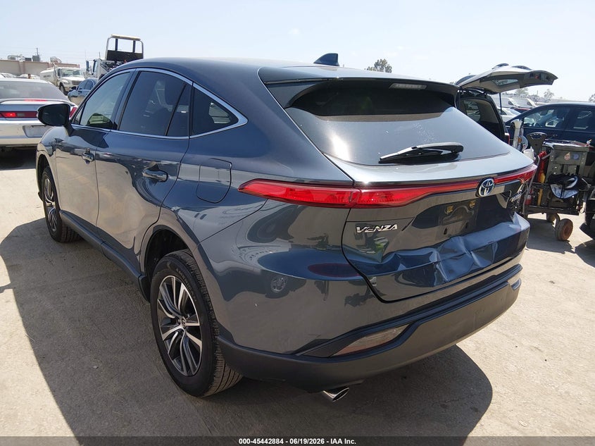 2022 Toyota Venza VIN JTEAAAAH0NJ117814 IAAI salvage auction — REAR END, Salvage Title, sold $12,800 on 2026-07-30 (photo 3)