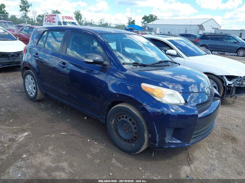 2010 Scion Xd VIN JTKKU4B48AJ058625 IAAI salvage auction — LEFT SIDE, Original (Ohio), sold $825 on 2026-07-17 (photo 1)