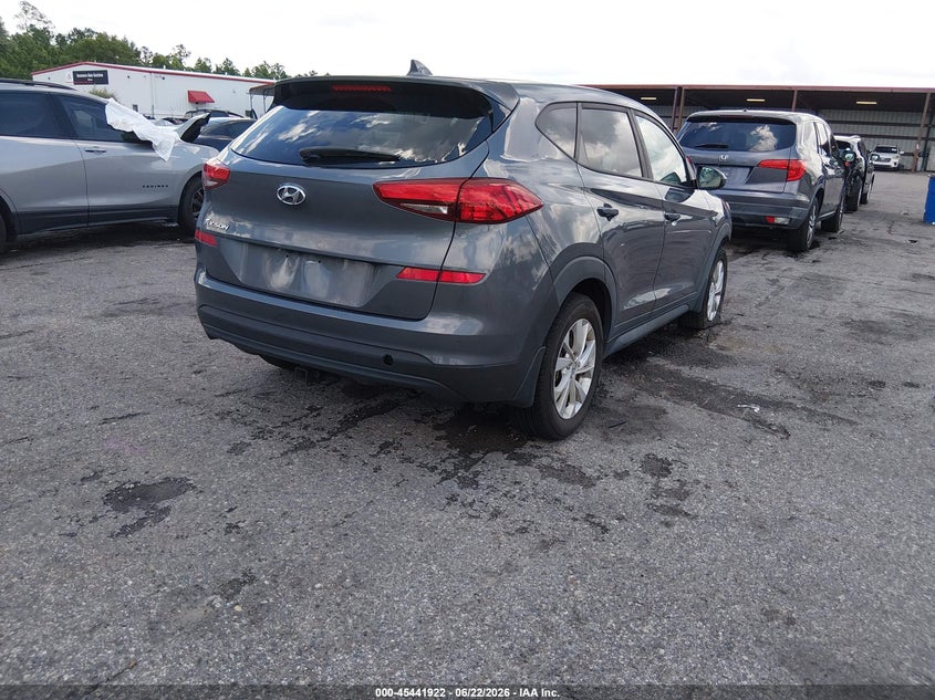 2019 Hyundai Tucson VIN KM8J23A45KU884560 IAAI salvage auction — FRONT END, Rebuildable (Florida), sold $1,550 on 2026-07-28 (photo 4)