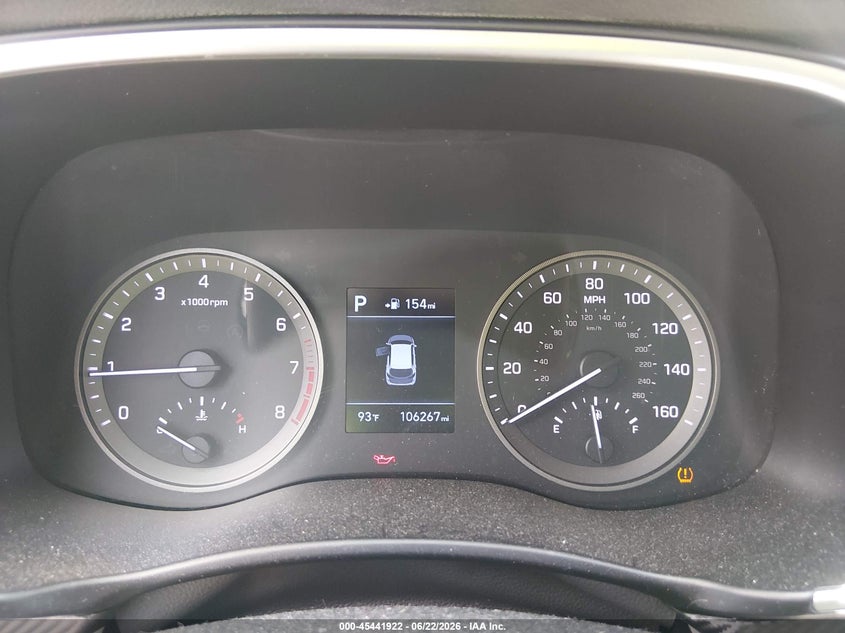 2019 Hyundai Tucson VIN KM8J23A45KU884560 IAAI salvage auction — FRONT END, Rebuildable (Florida), sold $1,550 on 2026-07-28 (photo 7)