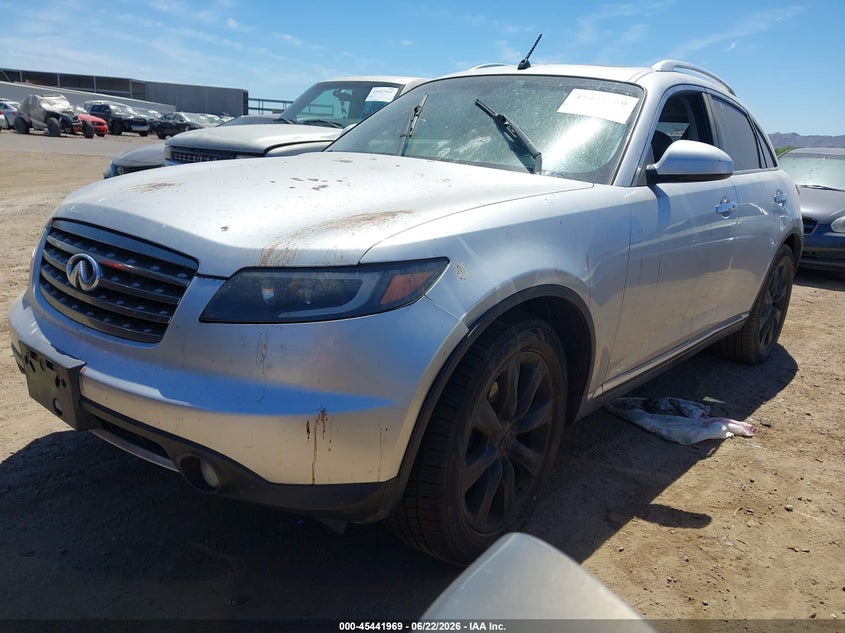 2008 Infiniti Fx45 VIN JNRBS08W38X400259 IAAI salvage auction — NORMAL WEAR, Clear-Dealer Only (Arizona), sold $275 on 2026-07-28 (photo 2)