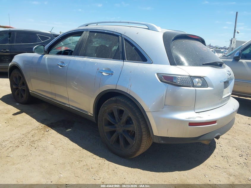 2008 Infiniti Fx45 VIN JNRBS08W38X400259 IAAI salvage auction — NORMAL WEAR, Clear-Dealer Only (Arizona), sold $275 on 2026-07-28 (photo 3)