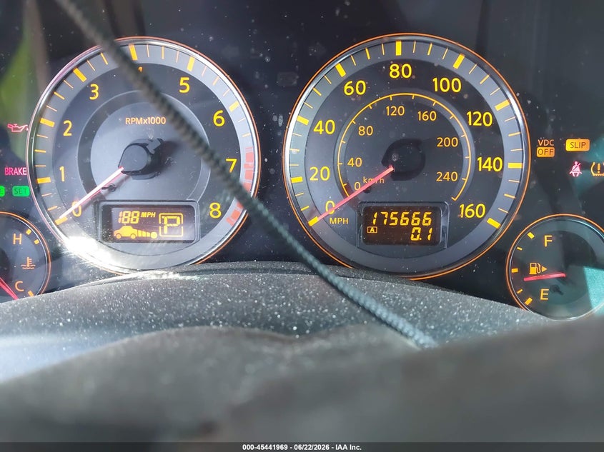 2008 Infiniti Fx45 VIN JNRBS08W38X400259 IAAI salvage auction — NORMAL WEAR, Clear-Dealer Only (Arizona), sold $275 on 2026-07-28 (photo 7)