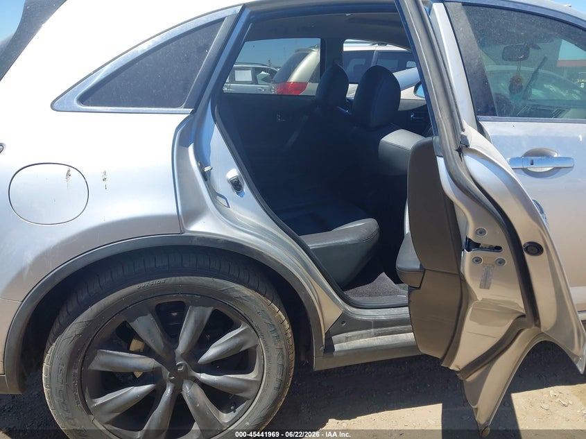 2008 Infiniti Fx45 VIN JNRBS08W38X400259 IAAI salvage auction — NORMAL WEAR, Clear-Dealer Only (Arizona), sold $275 on 2026-07-28 (photo 8)