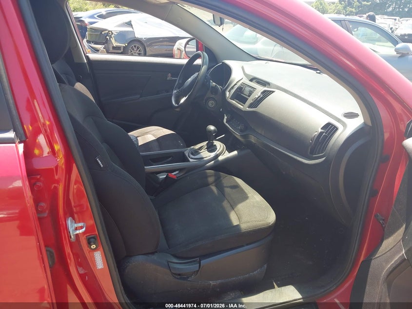 2011 Kia Sportage VIN KNDPB3A21B7143754 IAAI salvage auction — VANDALISM, Salvage (Idaho), sold $625 on 2026-07-21 (photo 5)