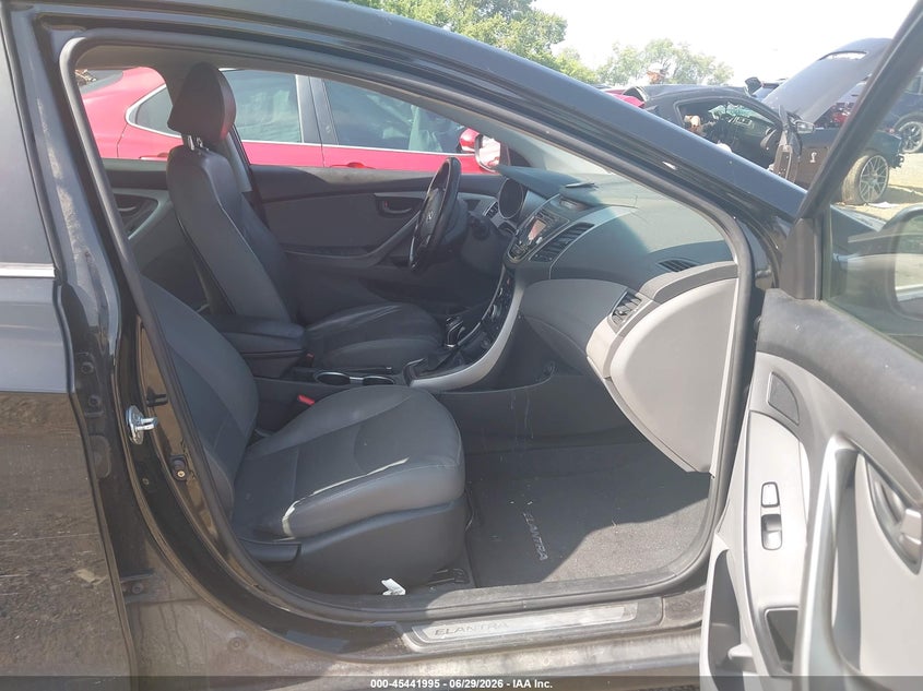 2014 Hyundai Elantra VIN KMHDH4AH8EU077376 IAAI salvage auction — NORMAL WEAR, Clear (Tennessee), sold $875 on 2026-07-16 (photo 5)