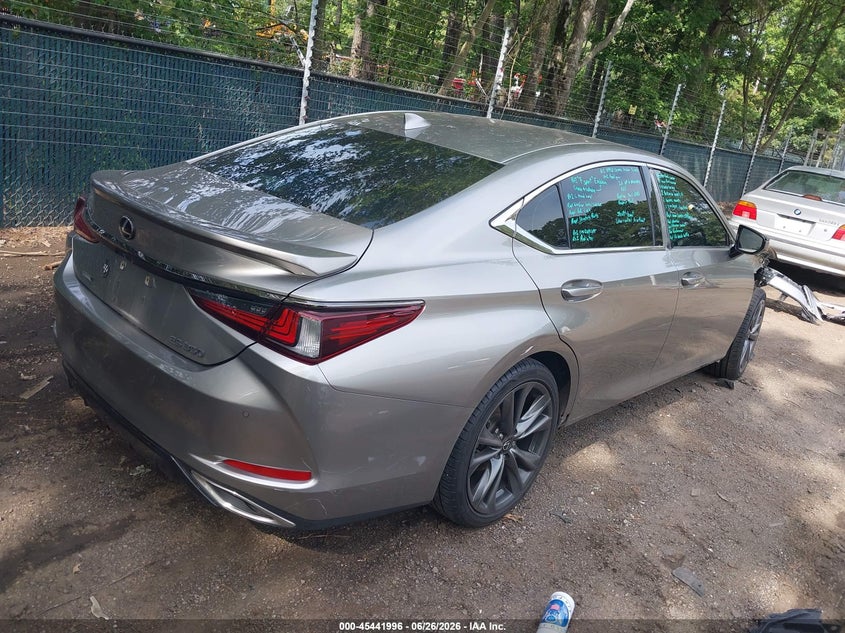 2020 Lexus ES VIN 58AGZ1B14LU069632 IAAI salvage auction — FRONT END, Salvage (Virginia), sold $7,400 on 2026-07-25 (photo 4)