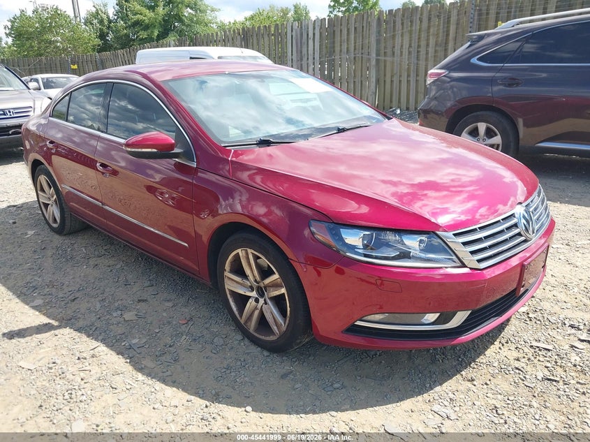 2013 Volkswagen Passat cc VIN WVWBP7AN2DE570078 IAAI salvage auction — NORMAL WEAR, Clear (Virginia), sold $400 on 2026-07-06 (photo 1)