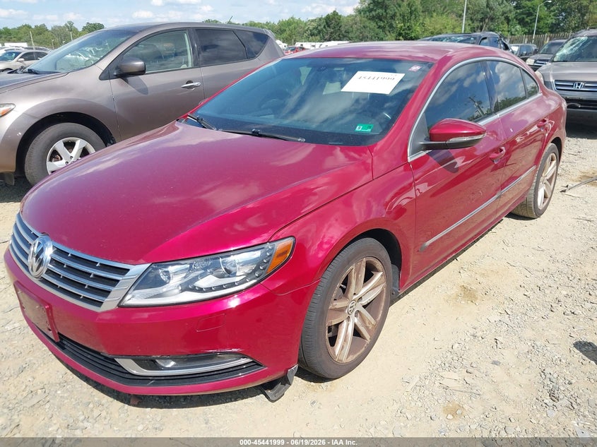 2013 Volkswagen Passat cc VIN WVWBP7AN2DE570078 IAAI salvage auction — NORMAL WEAR, Clear (Virginia), sold $400 on 2026-07-06 (photo 2)