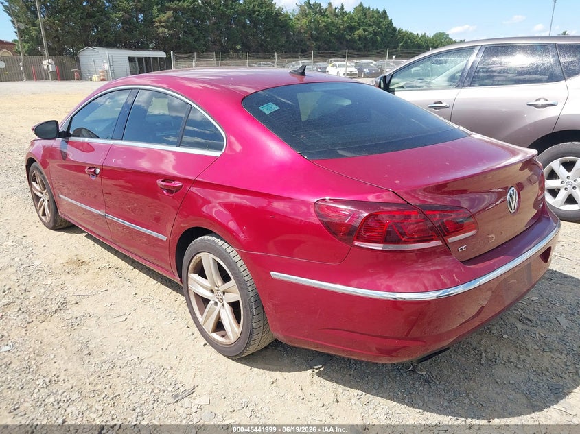 2013 Volkswagen Passat cc VIN WVWBP7AN2DE570078 IAAI salvage auction — NORMAL WEAR, Clear (Virginia), sold $400 on 2026-07-06 (photo 3)