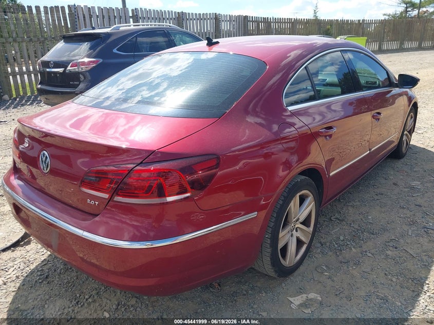 2013 Volkswagen Passat cc VIN WVWBP7AN2DE570078 IAAI salvage auction — NORMAL WEAR, Clear (Virginia), sold $400 on 2026-07-06 (photo 4)
