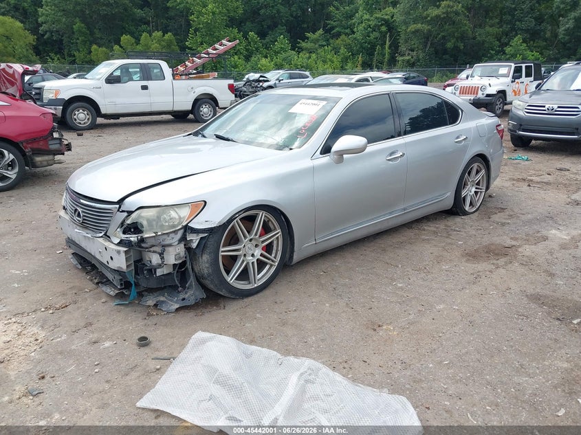 2008 Lexus Ls VIN JTHGL46F885026612 IAAI salvage auction — FRONT END, Rebuilt (Mississippi), sold $650 on 2026-07-22 (photo 2)