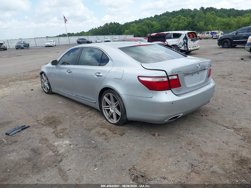 2008 Lexus Ls VIN JTHGL46F885026612 IAAI salvage auction — FRONT END, Rebuilt (Mississippi), sold $650 on 2026-07-22 (photo 3)