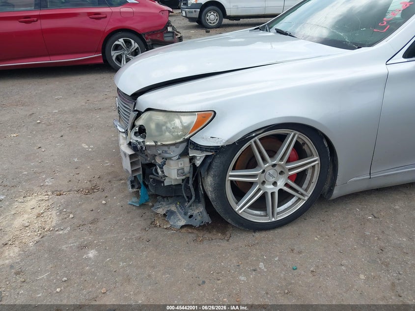 2008 Lexus Ls VIN JTHGL46F885026612 IAAI salvage auction — FRONT END, Rebuilt (Mississippi), sold $650 on 2026-07-22 (photo 6)