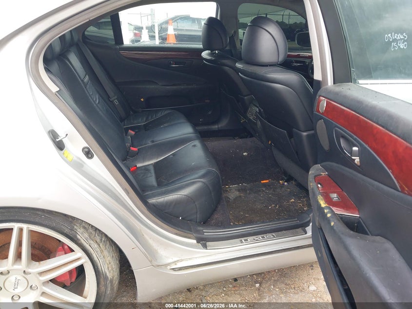 2008 Lexus Ls VIN JTHGL46F885026612 IAAI salvage auction — FRONT END, Rebuilt (Mississippi), sold $650 on 2026-07-22 (photo 8)