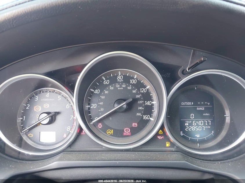 2016 Mazda 6 VIN JM1GJ1U54G1411722 IAAI salvage auction — FRONT END, Rebuildable (Florida), sold $350 on 2026-07-09 (photo 7)