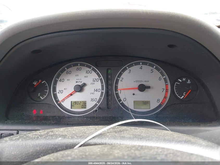 2003 Nissan Maxima VIN JN1DA31D23T500894 IAAI salvage auction — ENGINE DAMAGE, Rebuilt (Mississippi), sold $250 on 2026-07-29 (photo 7)