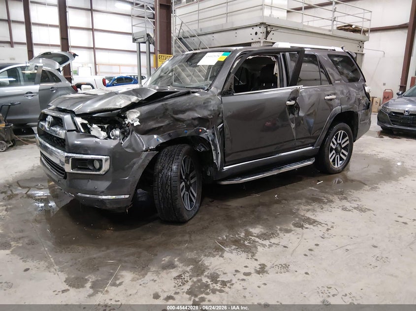 2017 Toyota 4runner VIN JTEBU5JR9H5412824 IAAI salvage auction — LEFT FRONT, Salvage (Idaho), sold $7,750 on 2026-07-17 (photo 2)