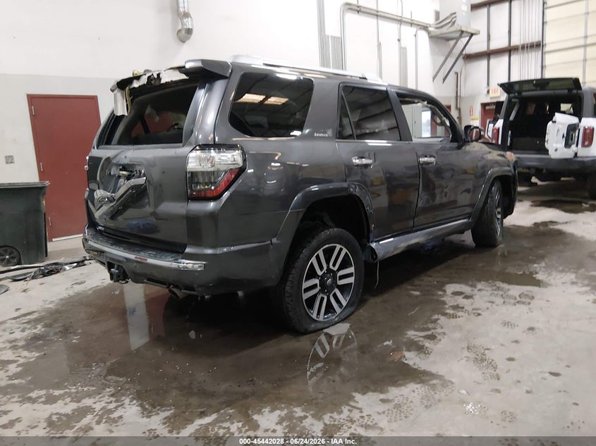 2017 Toyota 4runner VIN JTEBU5JR9H5412824 IAAI salvage auction — LEFT FRONT, Salvage (Idaho), sold $7,750 on 2026-07-17 (photo 4)