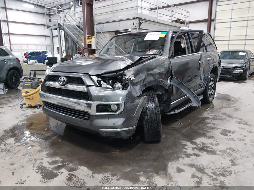 2017 Toyota 4runner VIN JTEBU5JR9H5412824 IAAI salvage auction — LEFT FRONT, Salvage (Idaho), sold $7,750 on 2026-07-17 (photo 6)